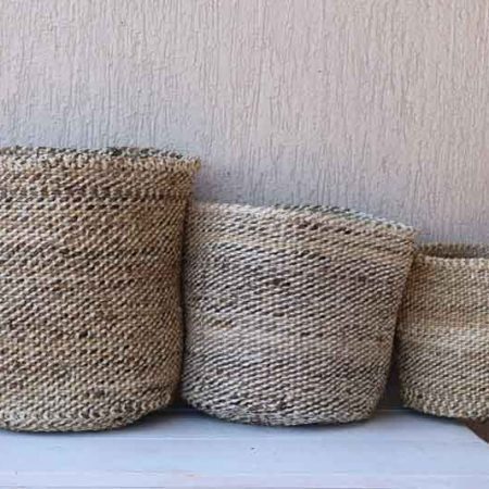 Sisal woven planters, African Succulent planters is a perfect home decor.