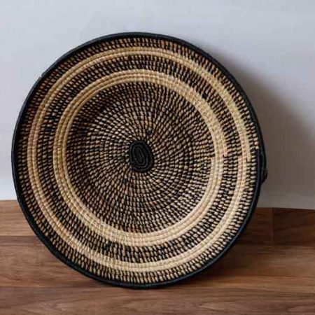 NURU African Wall Basket, Woven Rwanda Bowl is a perfect home decor to your loved ones.