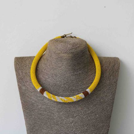 KIWI African Beaded necklace, Zulu Tribal Necklace is a perfect gift to your loved ones.