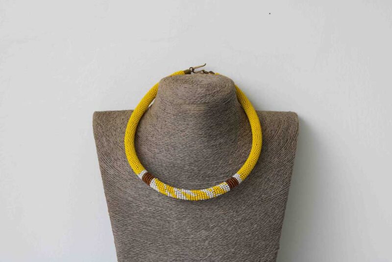 KIWI African Beaded necklace, Zulu Tribal Necklace is a perfect gift to your loved ones.