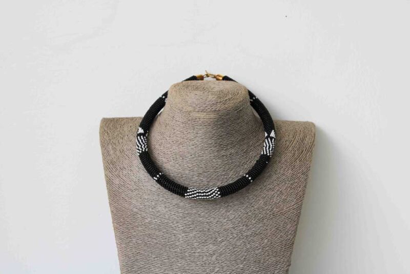 NGAMIA African Beaded necklace, Zulu Tribal Necklace is a perfect gift to your loved ones.
