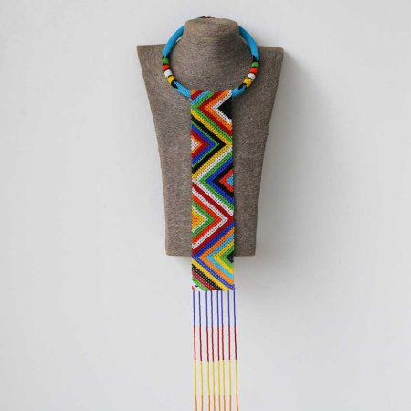 HASANA Light Blue Zulu necklace