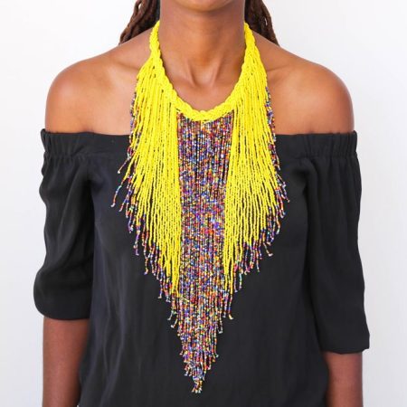 SAMBURU African beaded necklace to be worn in all occasions.