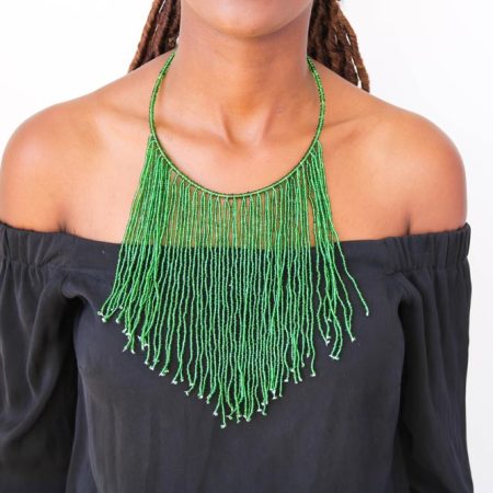 KAI african beaded necklace to be worn in all occasions.