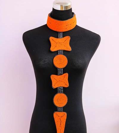 KIAMBU Beaded Pendant necklace
