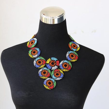 MASIMBA Beaded Choker Necklace