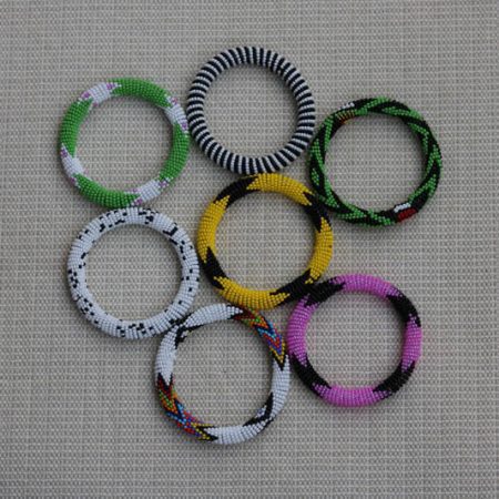 AZIZE African Beaded Zulu Bracelets