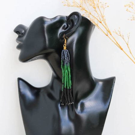 HAIBA African Beaded Earrings